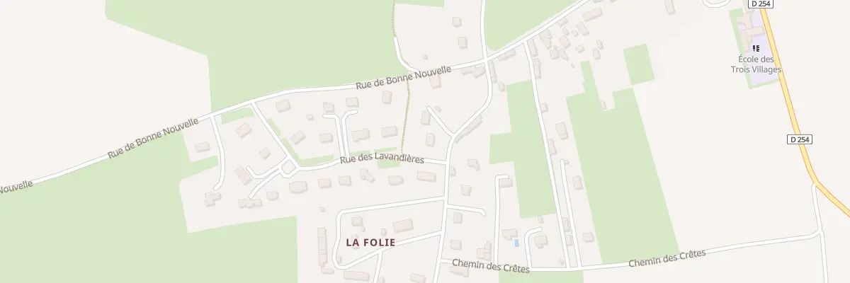Plan du 6 Rue des Fosses à Esson