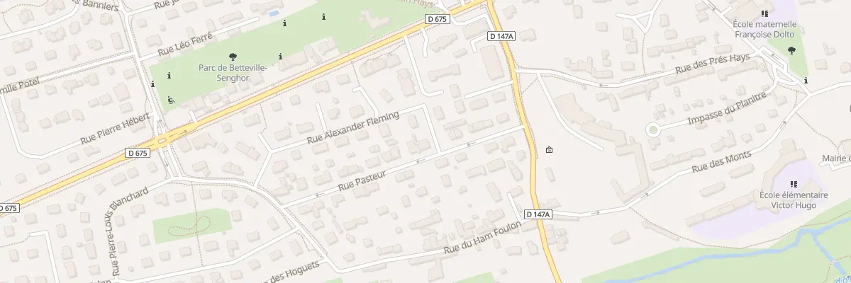 Plan du 12 Rue Pasteur à Verson
