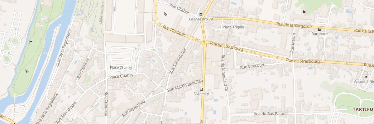 Plan du 134 Rue Saint Gelais à Niort