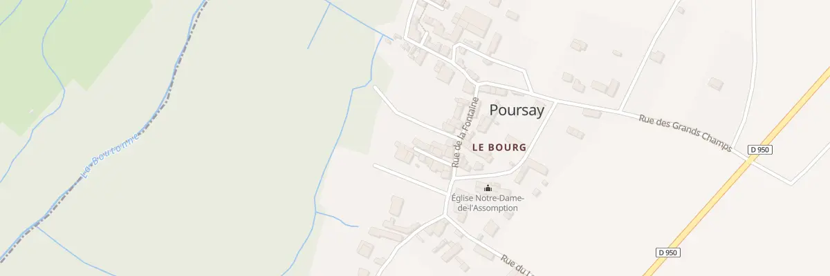 Plan du 4 Imp des Lilas à Poursay-Garnaud