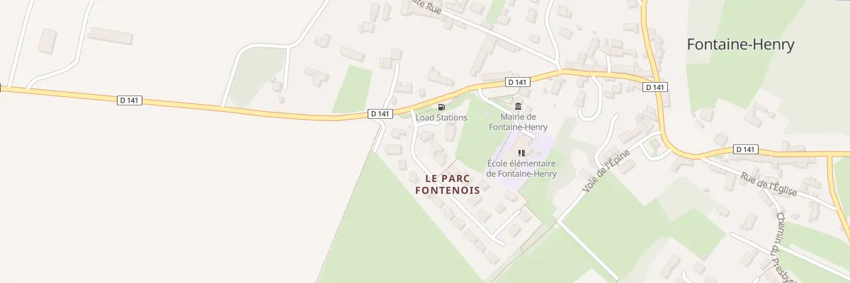 Plan du 5 Rue des Fours à Chaux à Fontaine-Henry