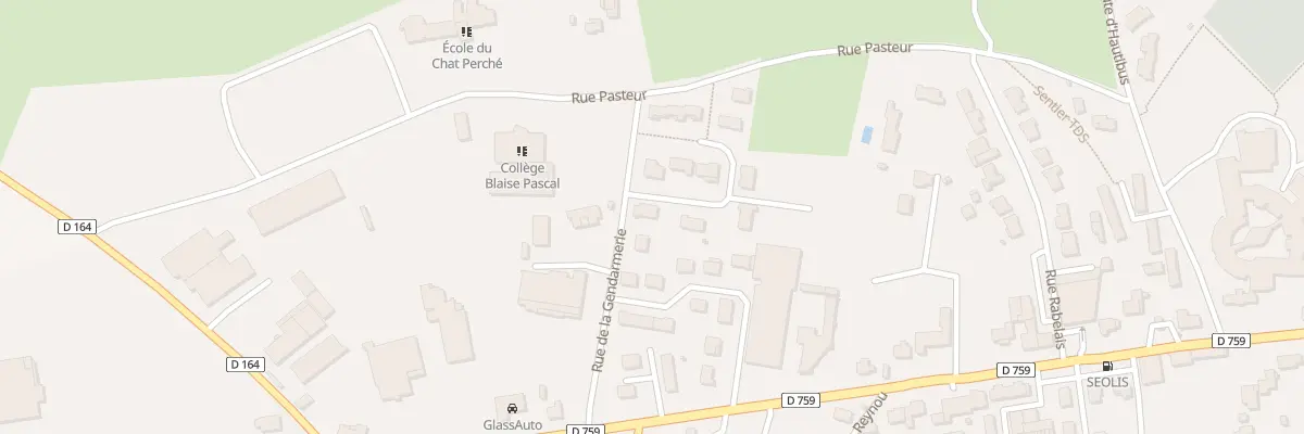 Plan du 2 Rue de la Vallée à Argentonnay