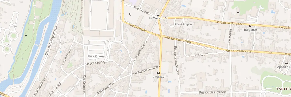 Plan du 140 Rue Saint Gelais à Niort