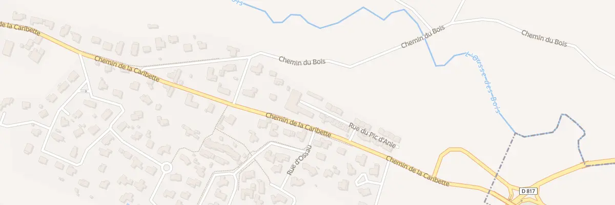 Plan du 25 Rue du Pic d’Anie à Poey-de-Lescar