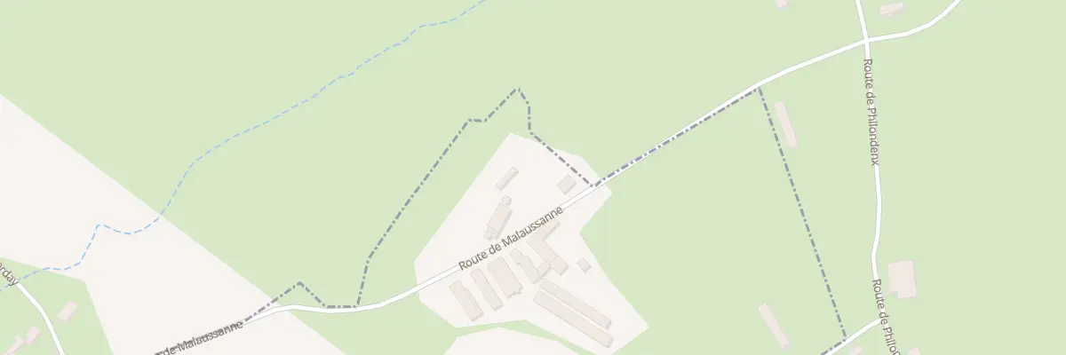 Plan du 1320 Rte de Malaussanne à Philondenx