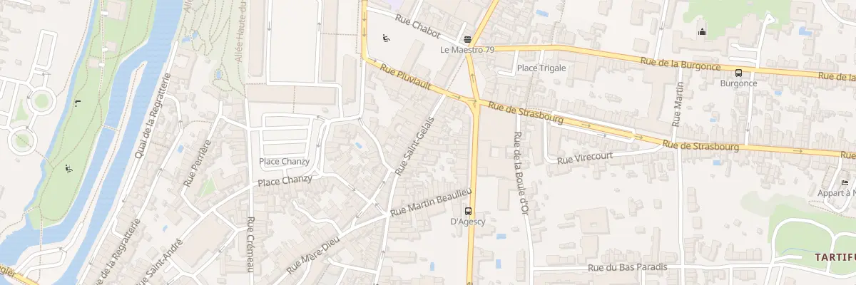Plan du 138 Rue Saint Gelais à Niort