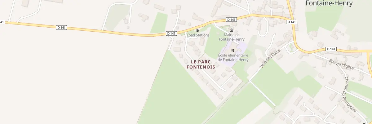 Plan du 8 Rue des Fours à Chaux à Fontaine-Henry