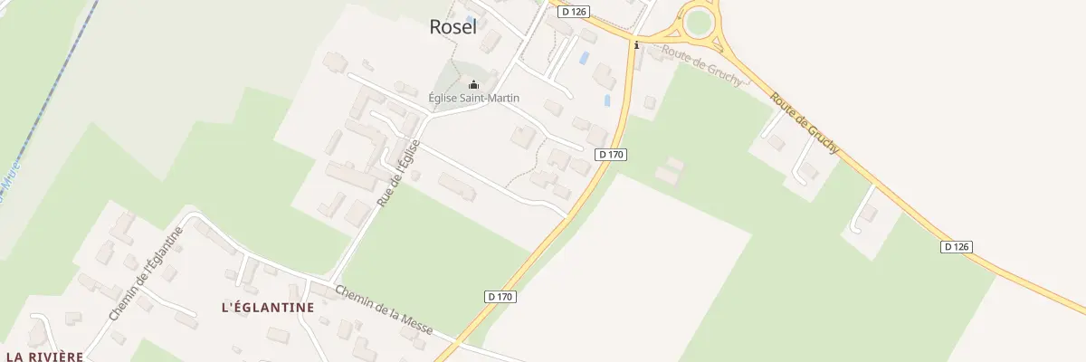 Plan du 10 Rue Robert Capa à Rosel