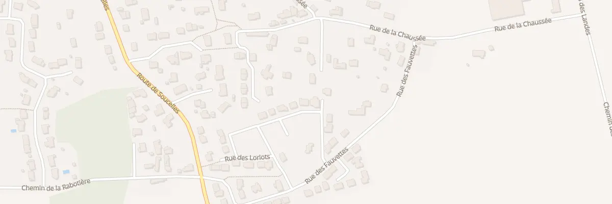 Plan du 15 Rue des Bergeronnettes à Tiercé