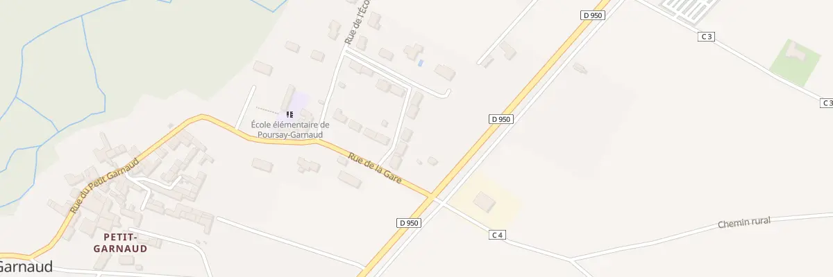 Plan du 11 Rue Lotissement des Justices à Poursay-Garnaud