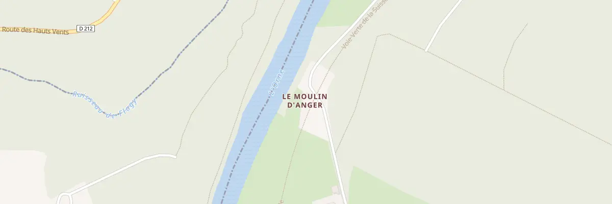 Plan du 2091 Rte de la Chapelle Saint Anne à Grimbosq