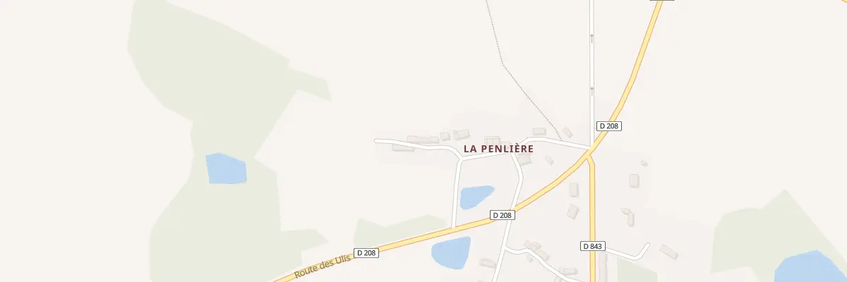 Plan du 119 Imp de la Penlière à La Coulonche