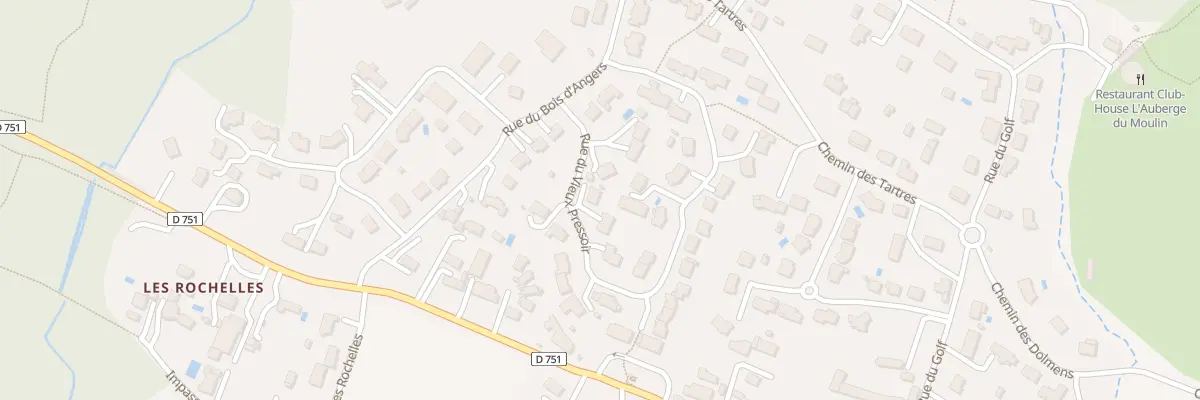 Plan du 7 Rue du Vieux Pressoir aux Garennes sur Loire