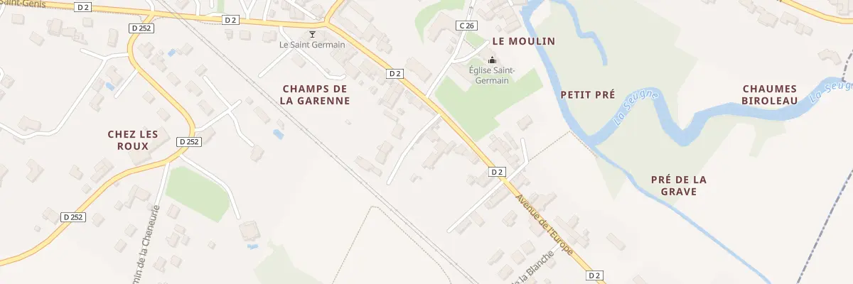 Plan du 46 Av de l’Europe à Saint-Germain-de-Lusignan