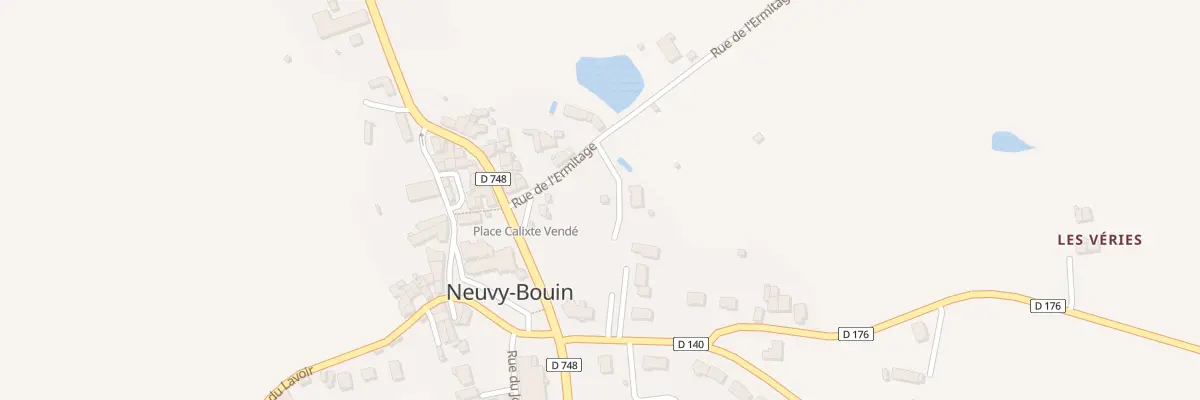 Plan du 4 Imp de la Fontaine à Neuvy-Bouin