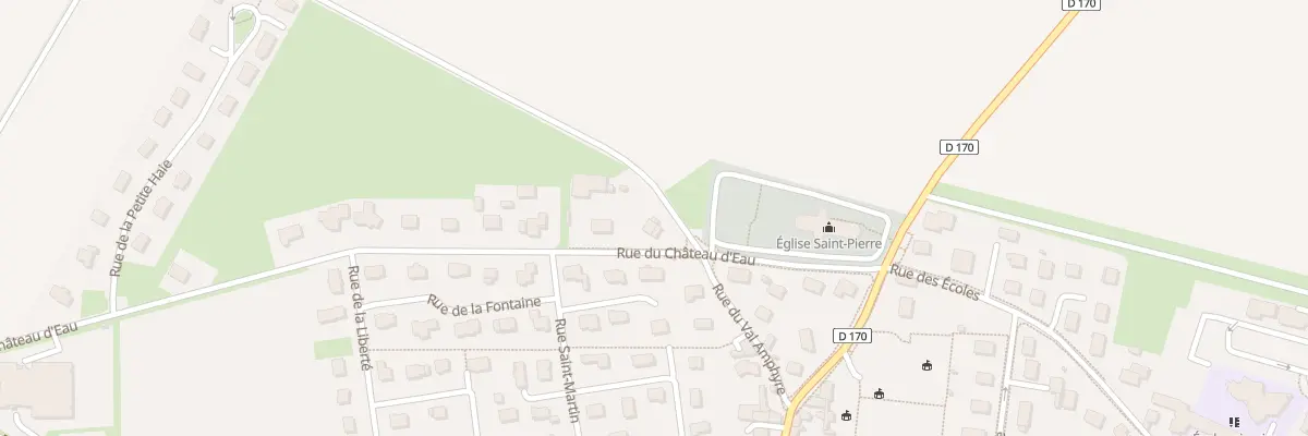 Plan du 2B Rue du Château d’Eau à Thaon