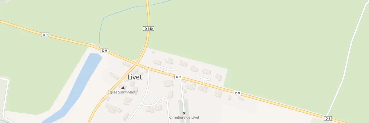Plan du 3 Espace des 9 Chenes à Livet