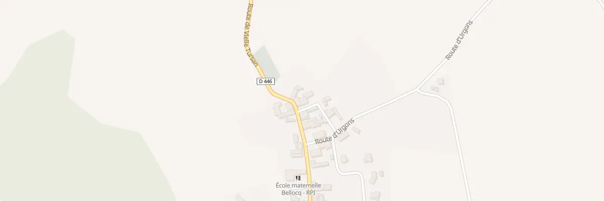 Plan du 230 Rte de Vielle-tursan à Bats