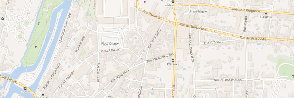 Plan du 109 Rue Saint Gelais à Niort