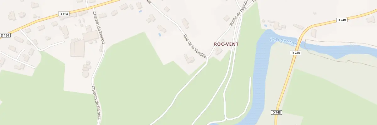 Plan du 16 Rue de Vendee Boesse à Argentonnay