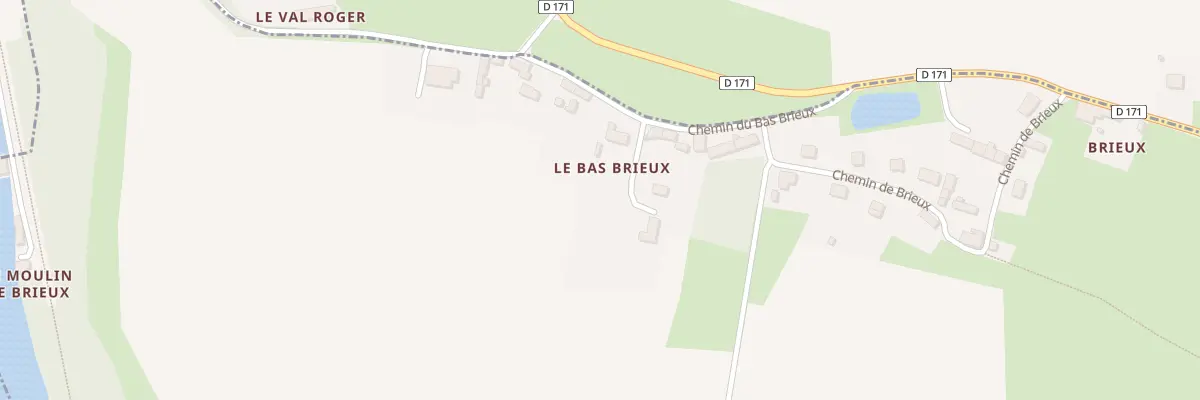 Plan du 5201 Brieux aux Moutiers-en-Cinglais