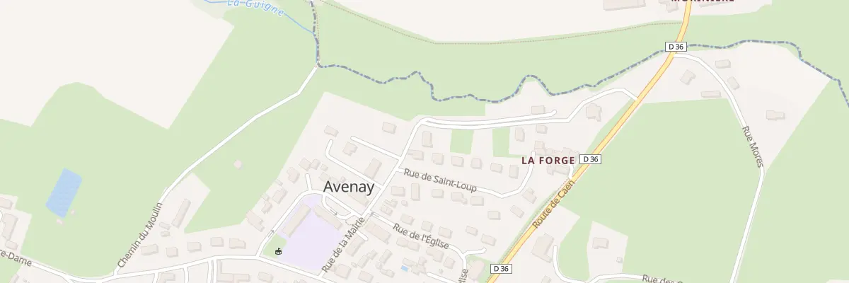 Plan du 2 Che de la Vallée à Avenay