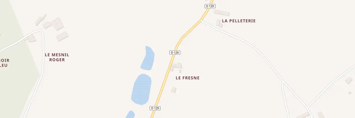 Plan du 4 Le Fresne à Marcillé-la-Ville