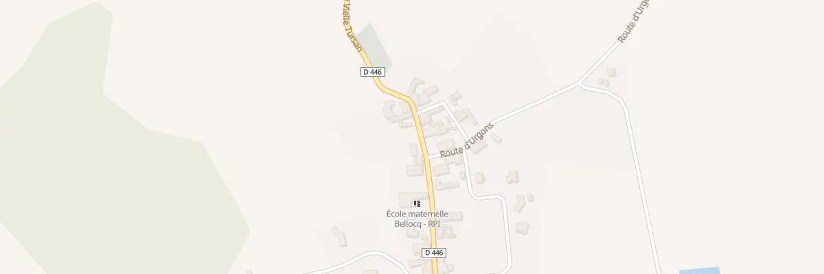 Plan du 215 Rte de Vielle-tursan à Bats