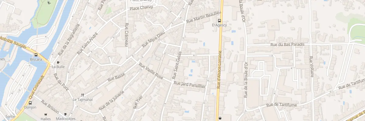 Plan du 82 Rue Saint Gelais à Niort