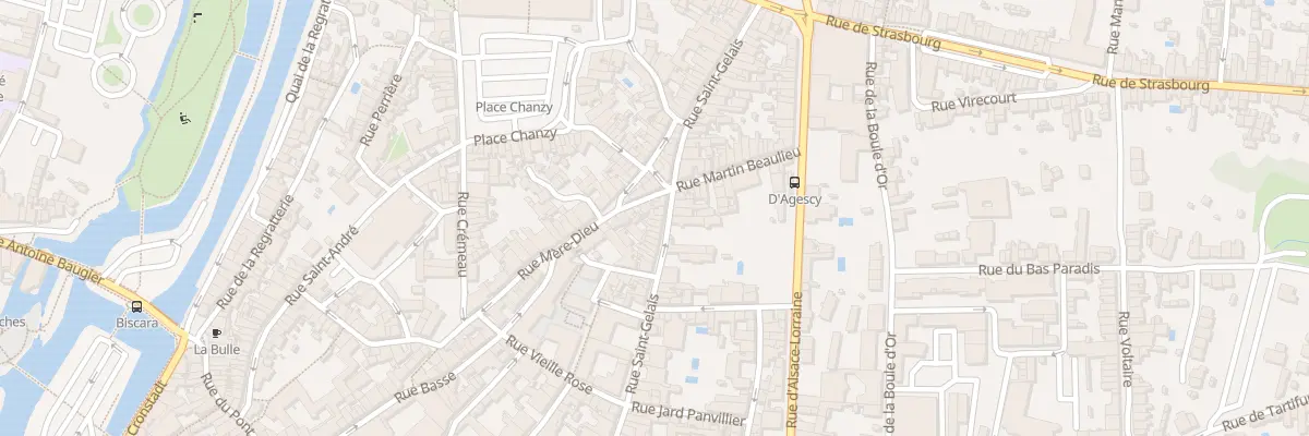 Plan du 91 Rue Saint Gelais à Niort