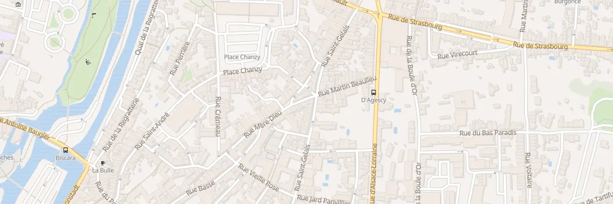 Plan du 5 Rue Mère-dieu à Niort