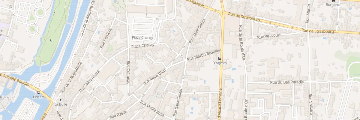 Plan du 4 Rue Mère-dieu à Niort