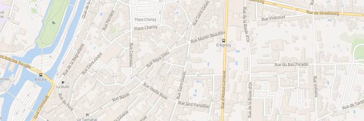 Plan du 77 Rue Saint Gelais à Niort