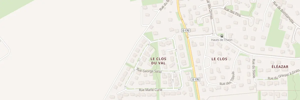 Plan du 13 Rue Camille Claudel à Thaon