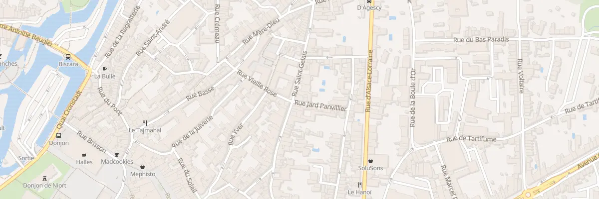Plan du 70 Rue Saint Gelais à Niort