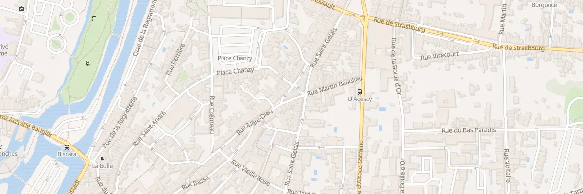 Plan du 6 Rue Mère-dieu à Niort