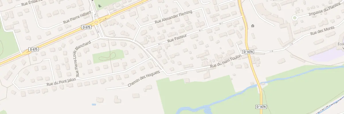 Plan du 31 Rue Pasteur à Verson