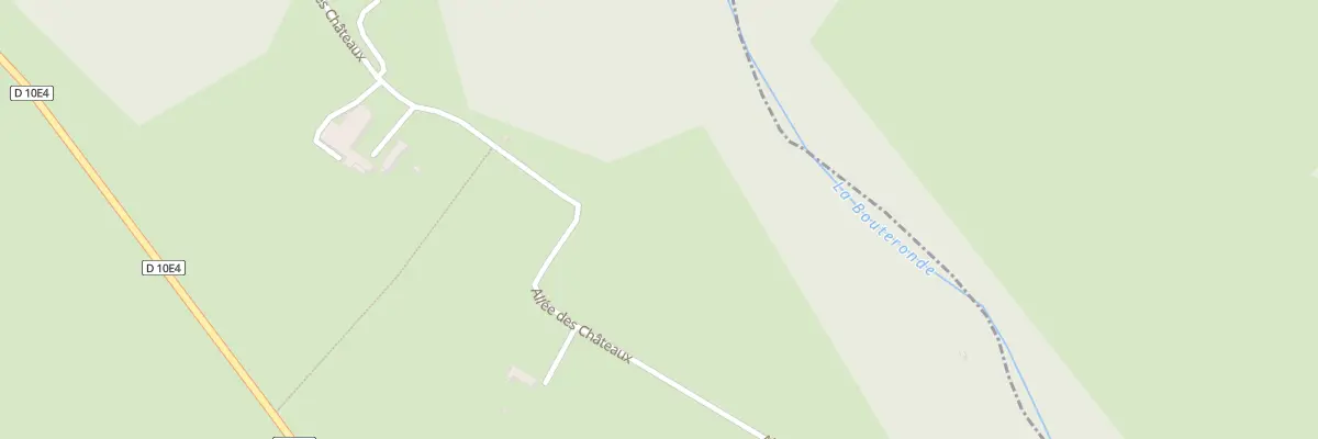 Plan du 88 All des Châteaux à Carignan-de-Bordeaux