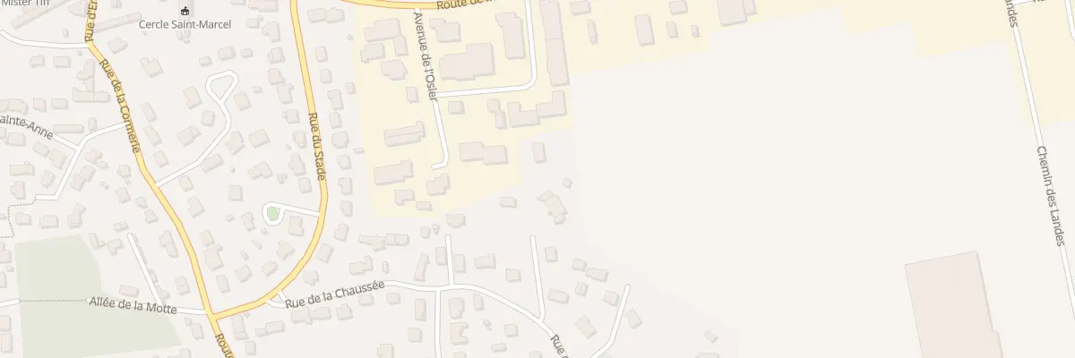 Plan du 18B Rue de la Chaussée à Tiercé
