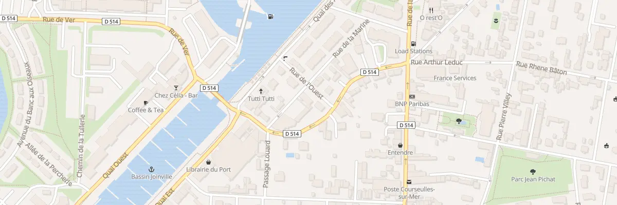 Plan du 3 Rue de l’Ouest à Courseulles-sur-Mer