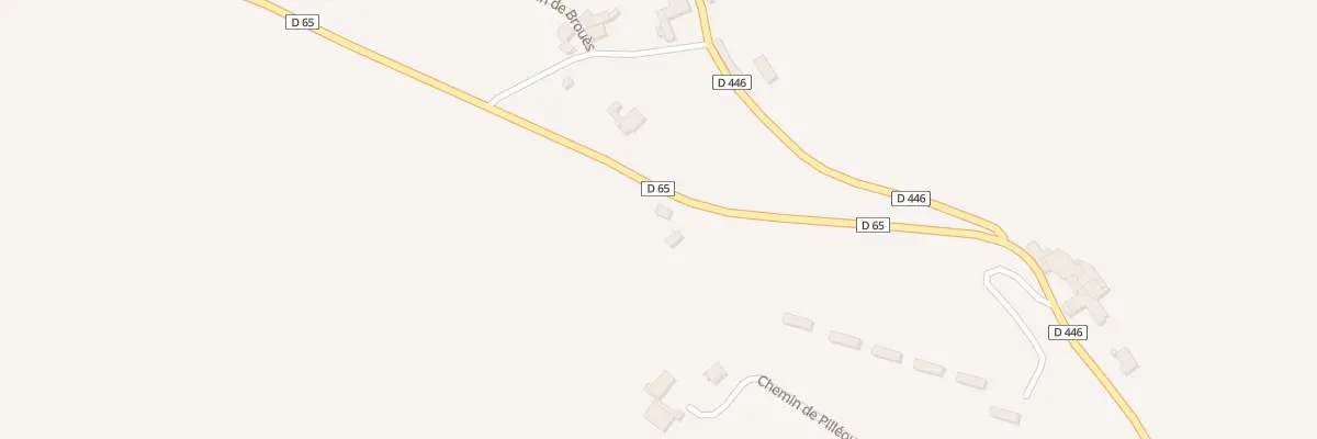 Plan du 271 Rte d’Aubagnan à Vielle-Tursan