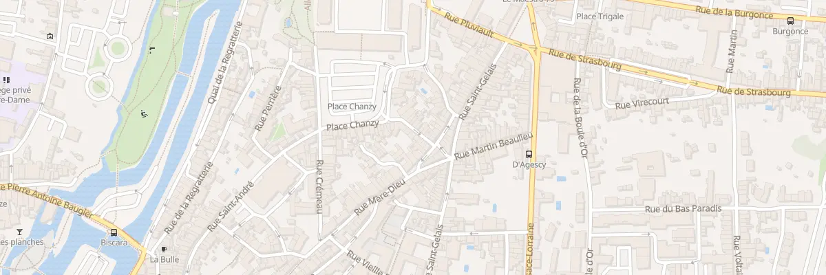 Plan du 13 Rue du Vieux Marché à Niort