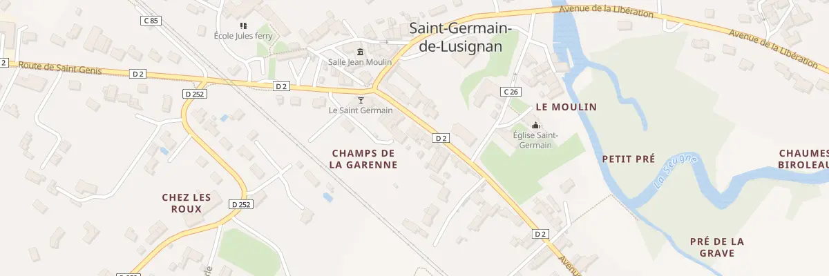 Plan du 24 Av de l’Europe à Saint-Germain-de-Lusignan