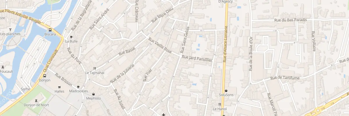 Plan du 53 Rue Saint Gelais à Niort