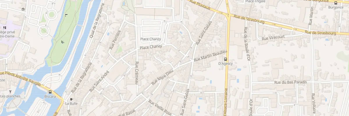 Plan du 10 Rue Mère-dieu à Niort