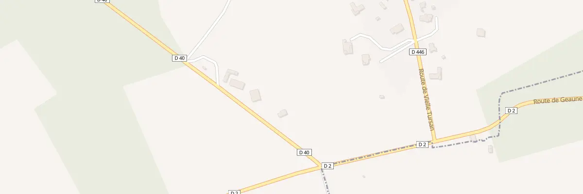 Plan du 112 Rte d’Aubagnan à Bats
