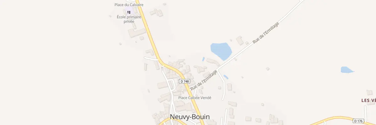 Plan du 13 Rte de Niort à Neuvy-Bouin