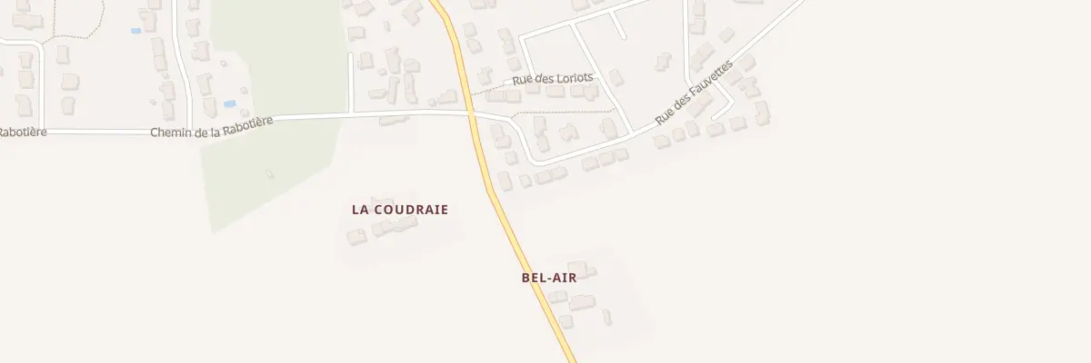Plan du 27 Rue des Fauvettes à Tiercé