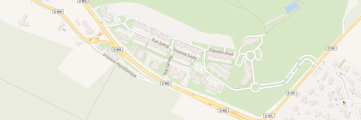 Plan du 8 Imp Eagle à Artiguelouve