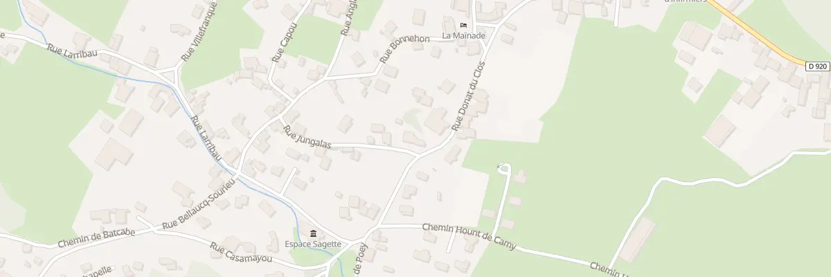Plan du 6 Rue Donat du Clos à Buzy